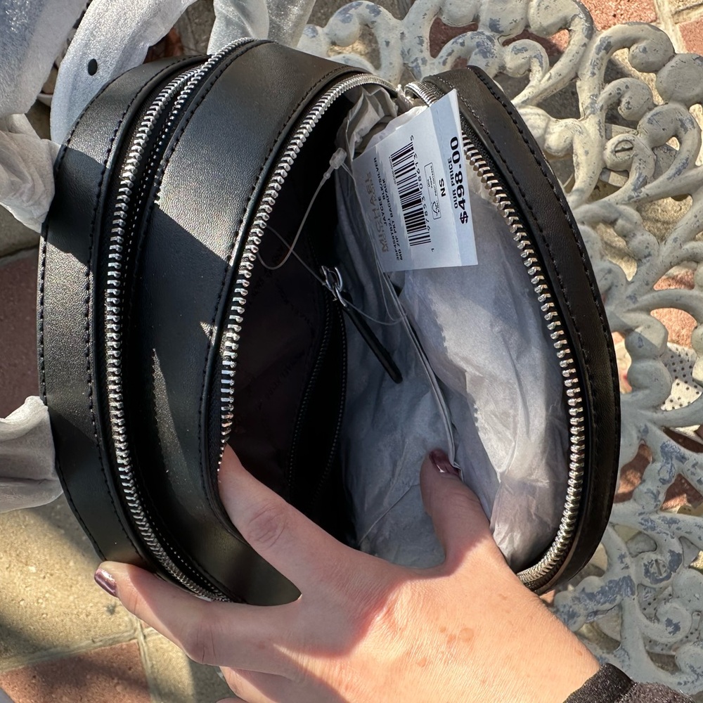 Michael Kors Black and silver Patterned Backpack and wallet - Picture 7 of 12